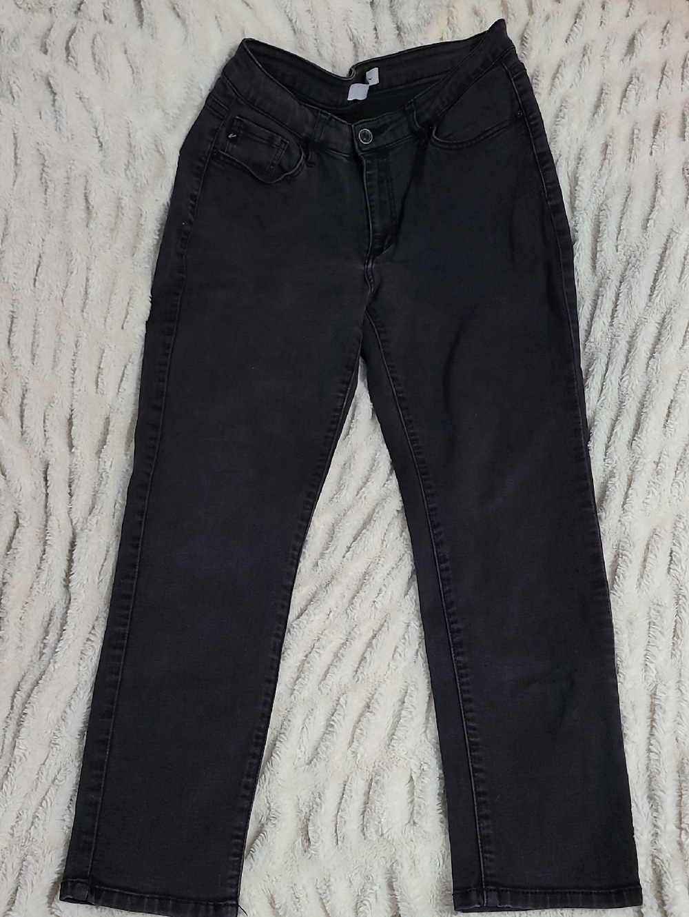 Judy Blue Women's Black Straight Leg Jeans
